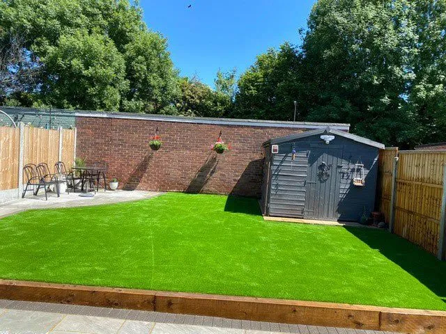 Rear Garden Easi-Belgravia Artificial Grass Installation